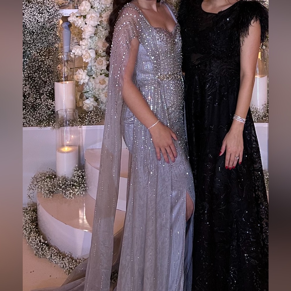 Embellished Evening Gown